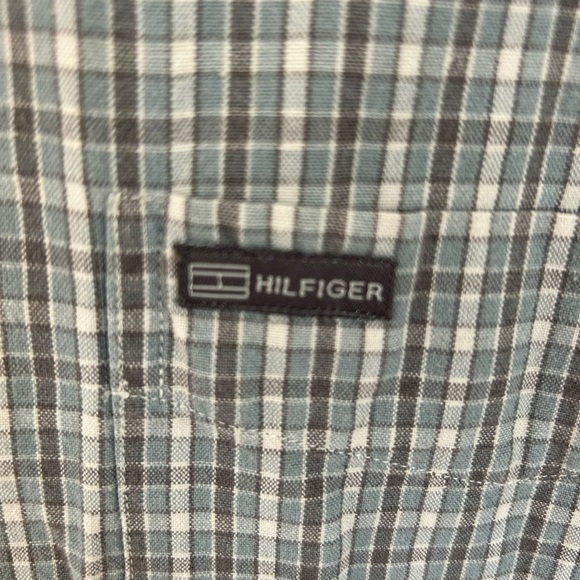 Tommy Hilfiger Casual Button Down Plaid Shirt Size XL - Picture 7 of 7